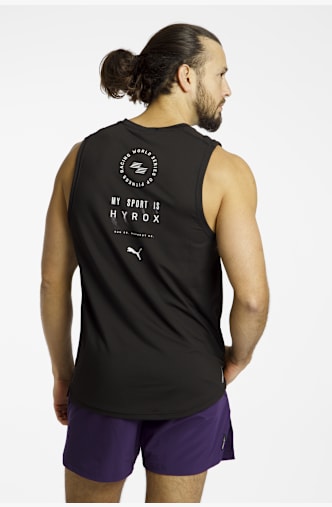PUMA x HYROX DRYELITE tanktop uomo Nero
