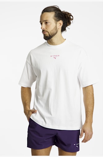 PUMA x HYROX Lifestyle t-shirt uomo Bianco