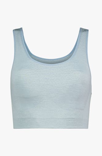 Odlo Seamless Medium reggiseno sportivo donna Blu