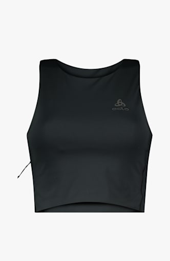 Odlo X-Alp Trail Cargo Crop top femmes Noir