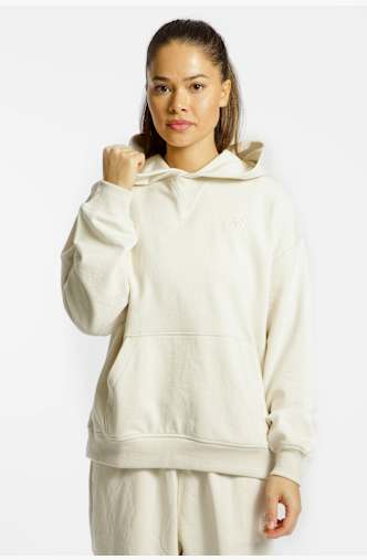 New Balance NB Athletics French Terry hoodie donna Beige