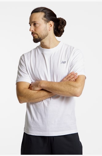 New Balance Sport Essentials Small Logo t-shirt hommes Blanc