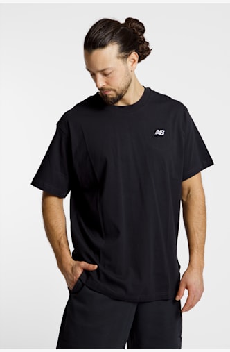 New Balance Sport Essentials Small Logo t-shirt hommes Noir