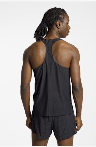New Balance Race Day Ultra Light Herren Tanktop Schwarz