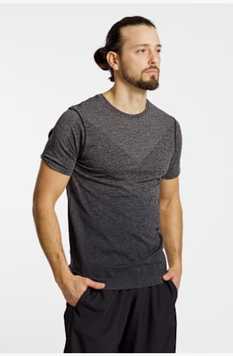 POWERZONE Seamless t-shirt uomo Antracite
