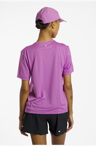 Salomon Shakeout Core t-shirt donna Rosa