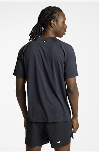 Salomon Shakeout Core Graphic Herren T-Shirt Schwarz