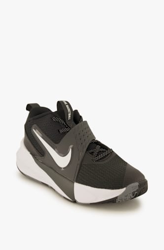 Nike Team Hustle D 12 Kinder Basketballschuh Schwarz