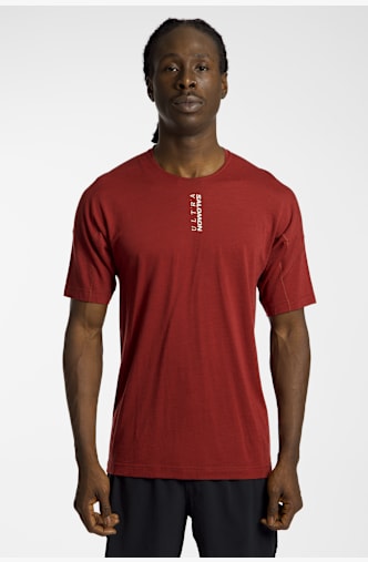 Salomon Ultra All Day All Mountain t-shirt uomo Rosso