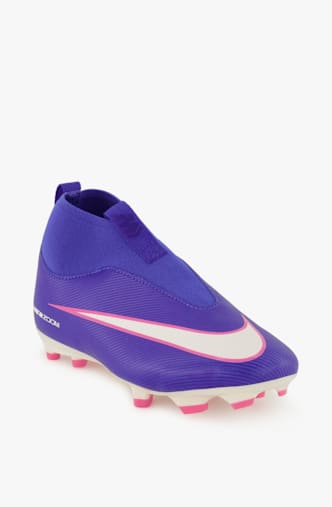 Nike Mercurial Superfly 10 Academy FG/MG chaussures de football enfants Bleu
