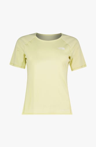The North Face Sunriser t-shirt femmes Jaune