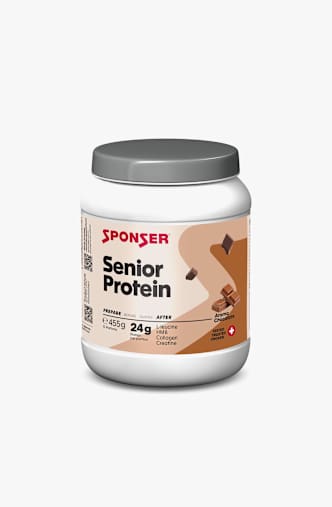 Sponser Senior Protein Chocolate 455 g poudre de protéines Marron