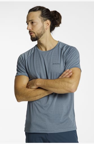 46 NORD Herren T-Shirt Blau