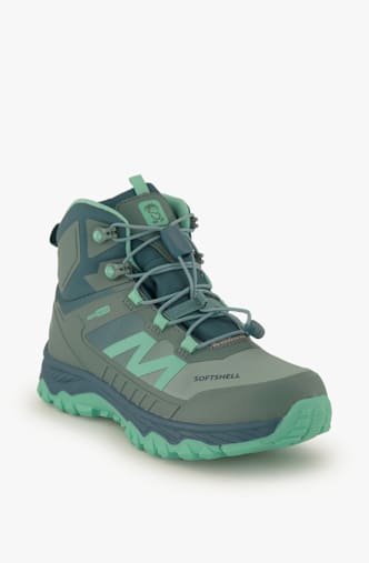 Trollkids Sirdal Hiker Mid chaussures de randonnée enfants Vert