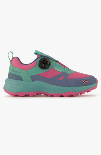 Trollkids Trollfjord Hiker Low XT scarpe da trekking bambini Rosa