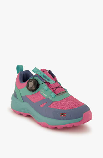 Trollkids Trollfjord Hiker Low XT scarpe da trekking bambini Rosa