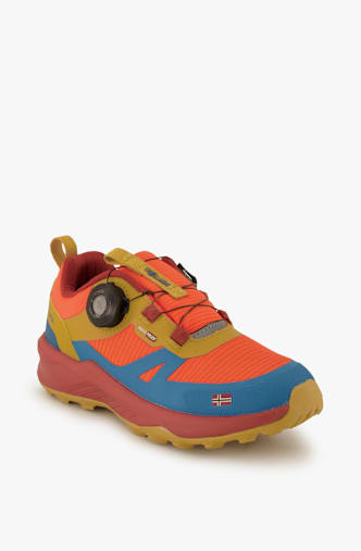 Trollkids Trollfjord Hiker Low XT scarpe da trekking bambini Arancia