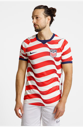 Nike USA Home Replica Herren Fussballtrikot WM 2026 Weiss