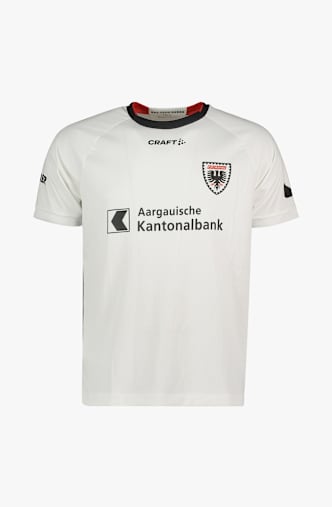 Craft FC Aarau Home Replica maillot de football enfants 25/26 Blanc