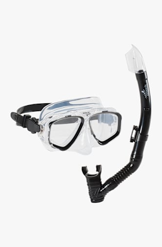 speedo Adventure Schnorchel Set Schwarz