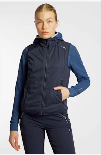 46 NORD Performance Damen Gilet Blau