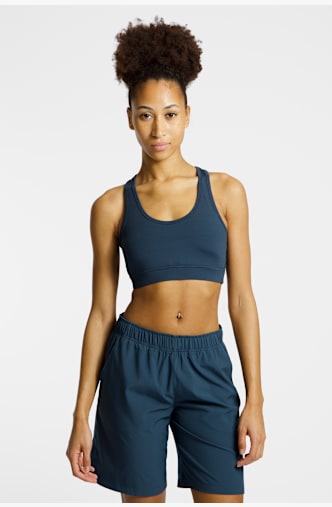 POWERZONE Medium Damen Sport-BH Blau