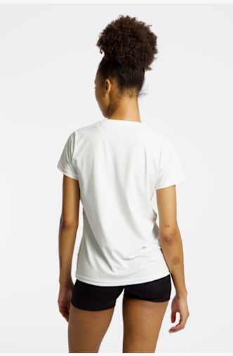 POWERZONE Damen T-Shirt Weiss