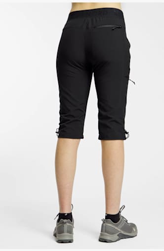 46 NORD pantalon de randonnée 3/4 femmes Noir