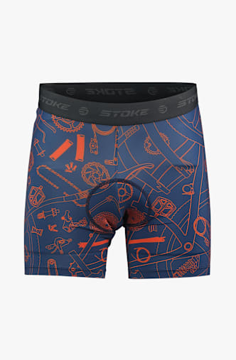 Stoke Performance Liner Herren Bikeshort Blau