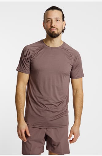 POWERZONE t-shirt hommes Marron