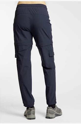 46 NORD Zip-Off Damen Wanderhose Blau