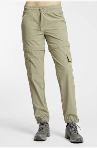 46 NORD Zip-Off pantaloni da trekking donna Beige