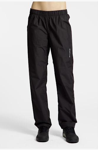 Stoke Damen Regenhose Schwarz