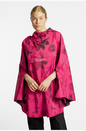 Stoke Ranuna poncho antipioggia Rosa