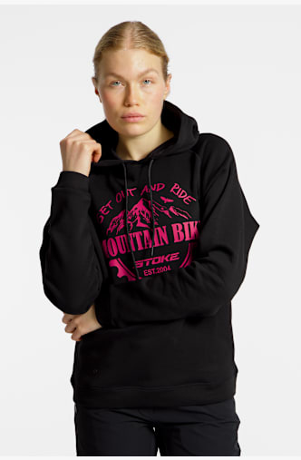 Stoke Ilex hoodie femmes Noir