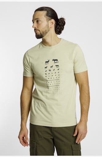 46 NORD t-shirt hommes Beige