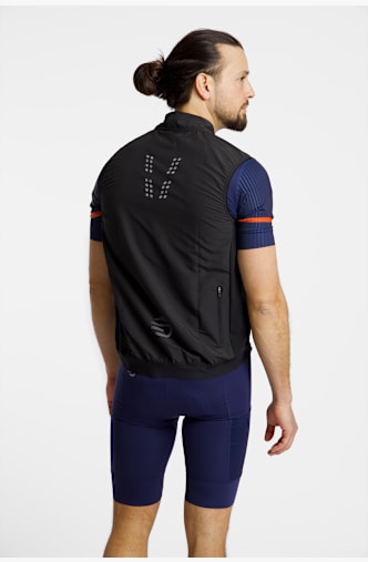 Stoke Clavo Herren Gilet Schwarz