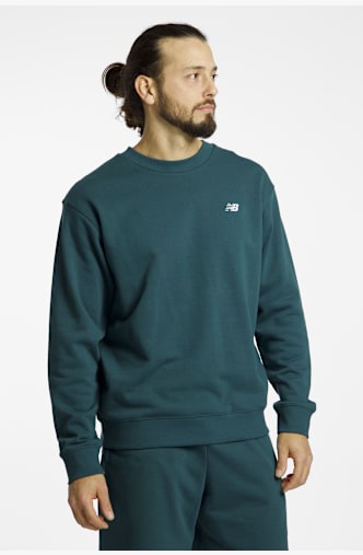 New Balance Sport Essentials Small Logo French Terry pulls hommes Vert
