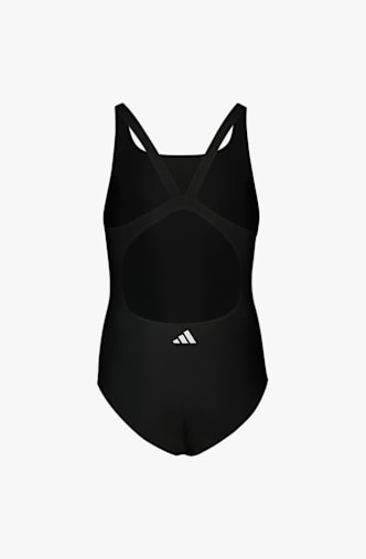 adidas 3S Mädchen Badeanzug Schwarz
