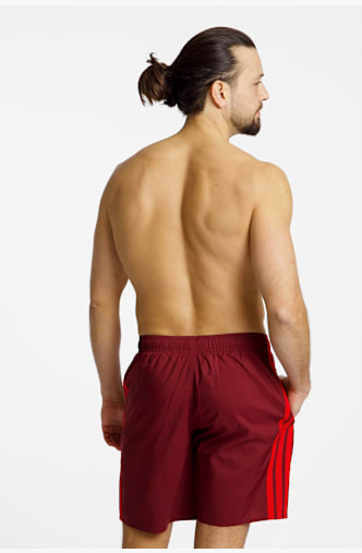 adidas 3S 8" costume da bagno uomo Rosso