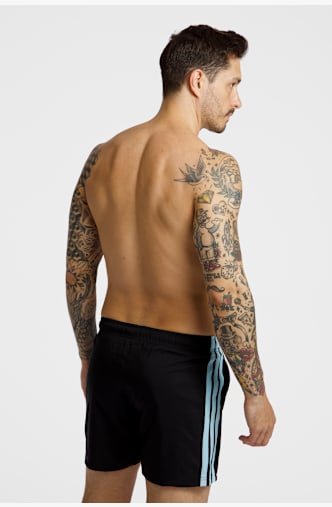 adidas 3S 5" Herren Badeshort Schwarz