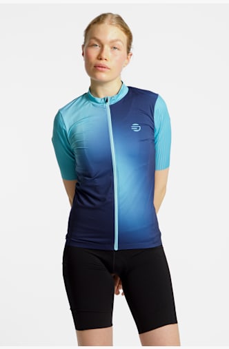 Stoke IXORA SHORT SLEEVE FZ WOMEN Blau