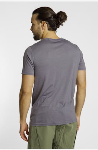 46 NORD Merino t-shirt hommes Violet