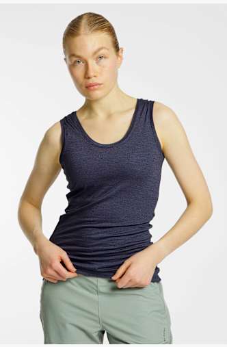 46 NORD Merino top donna Blu