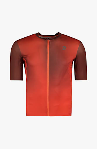 Stoke Ribes Full-Zip maglia da bike uomo Arancia