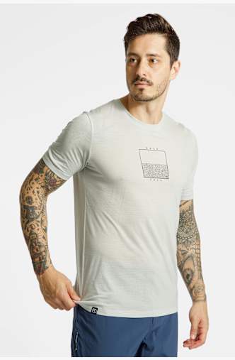 Ortovox 150 Cool Half Full t-shirt uomo Grigio