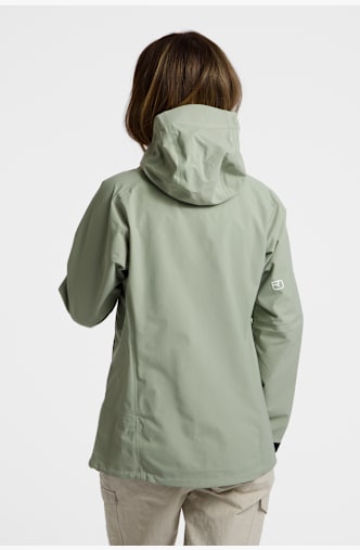 Ortovox Seceda 3L Damen Outdoorjacke Grau