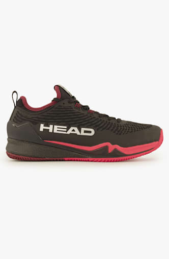HEAD Endure Pro Clay Herren Hallenschuh Schwarz