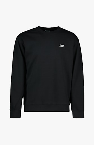 New Balance Sport Essentials Small Logo French Terry Herren Pullover Schwarz