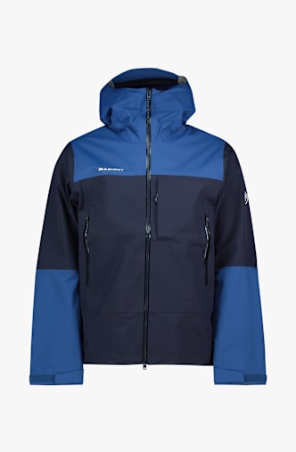 MAMMUT Alto Guide Hooded Herren Outdoorjacke Blau